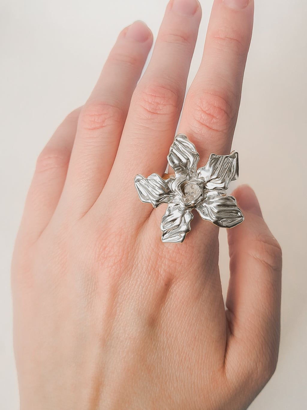 Water Rose Ring