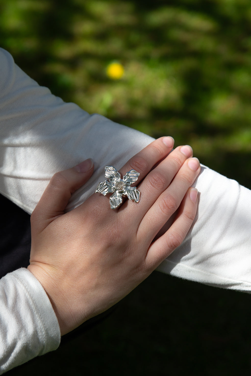 Water Rose Ring